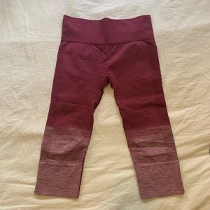 Lululemon cropped leggings